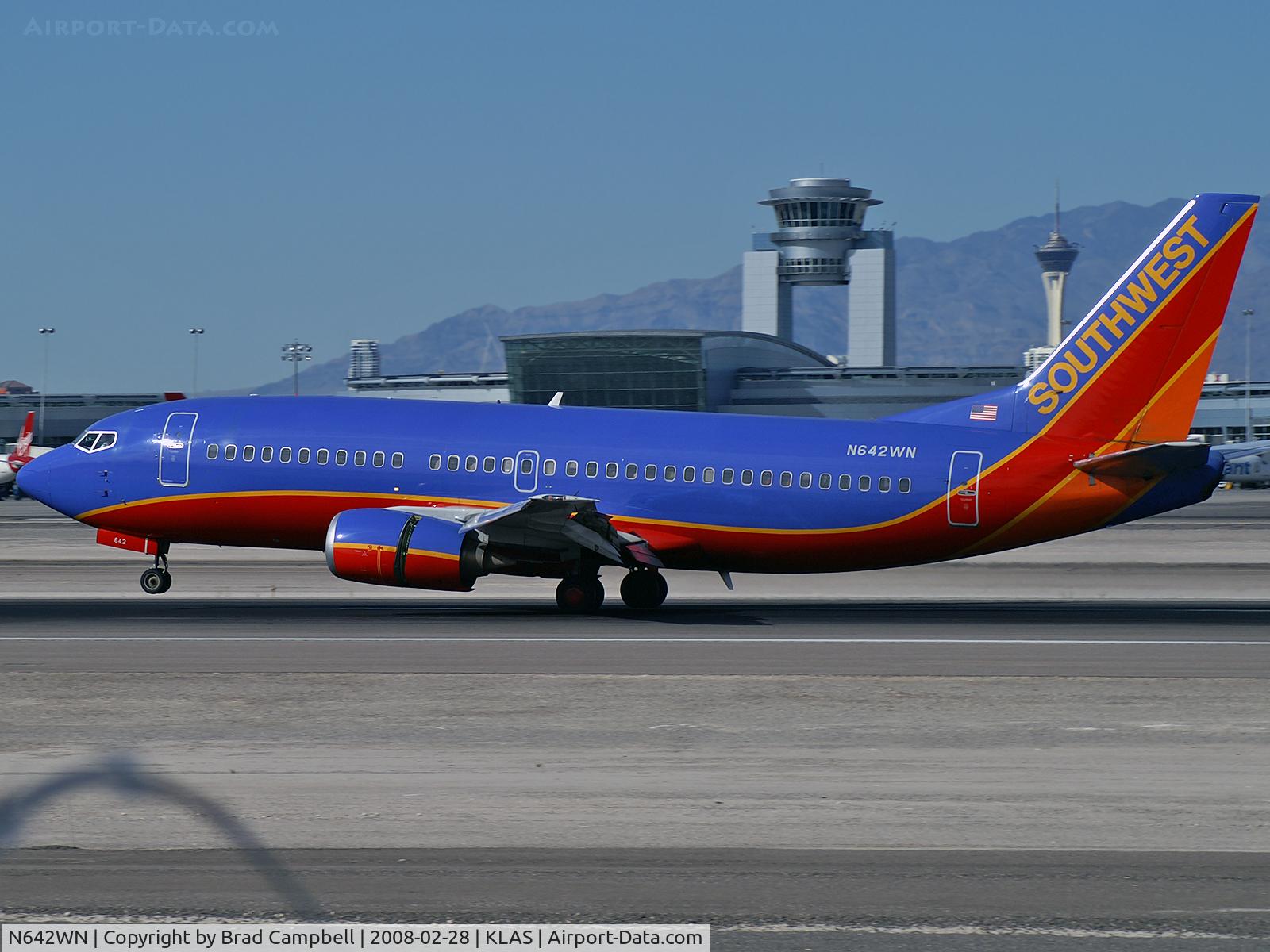 N642WN, 1997 Boeing 737-3H4 C/N 27715, Southwest Airlines / 1997 Boeing 737-3H4