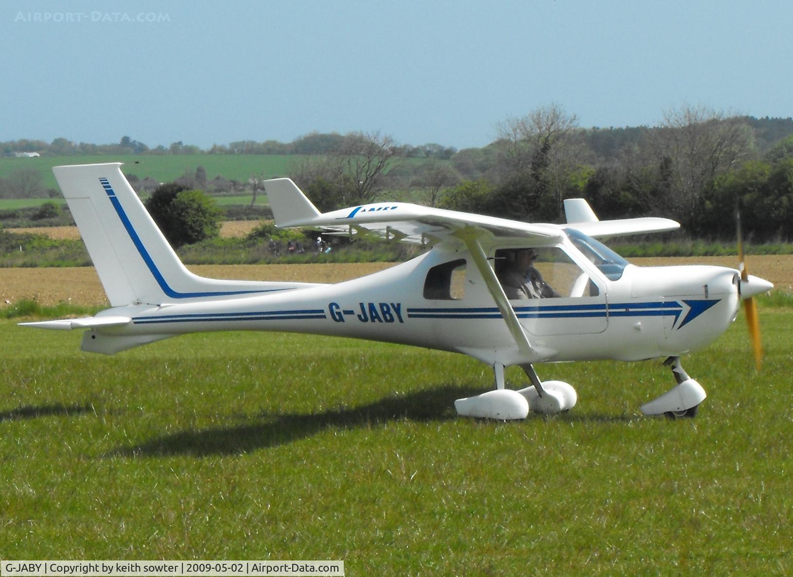 G-JABY, 2003 Jabiru SPL-450 C/N PFA 274A-13672, Arriving at Northrepps