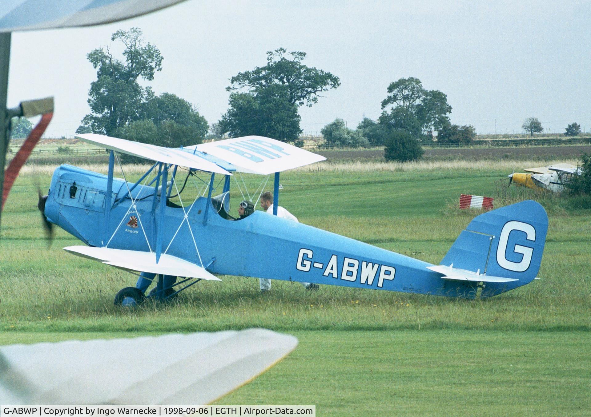 G-ABWP, 1932 Spartan Arrow C/N 78, Spartan Arrow at the 1998 Shuttleworth Pageant