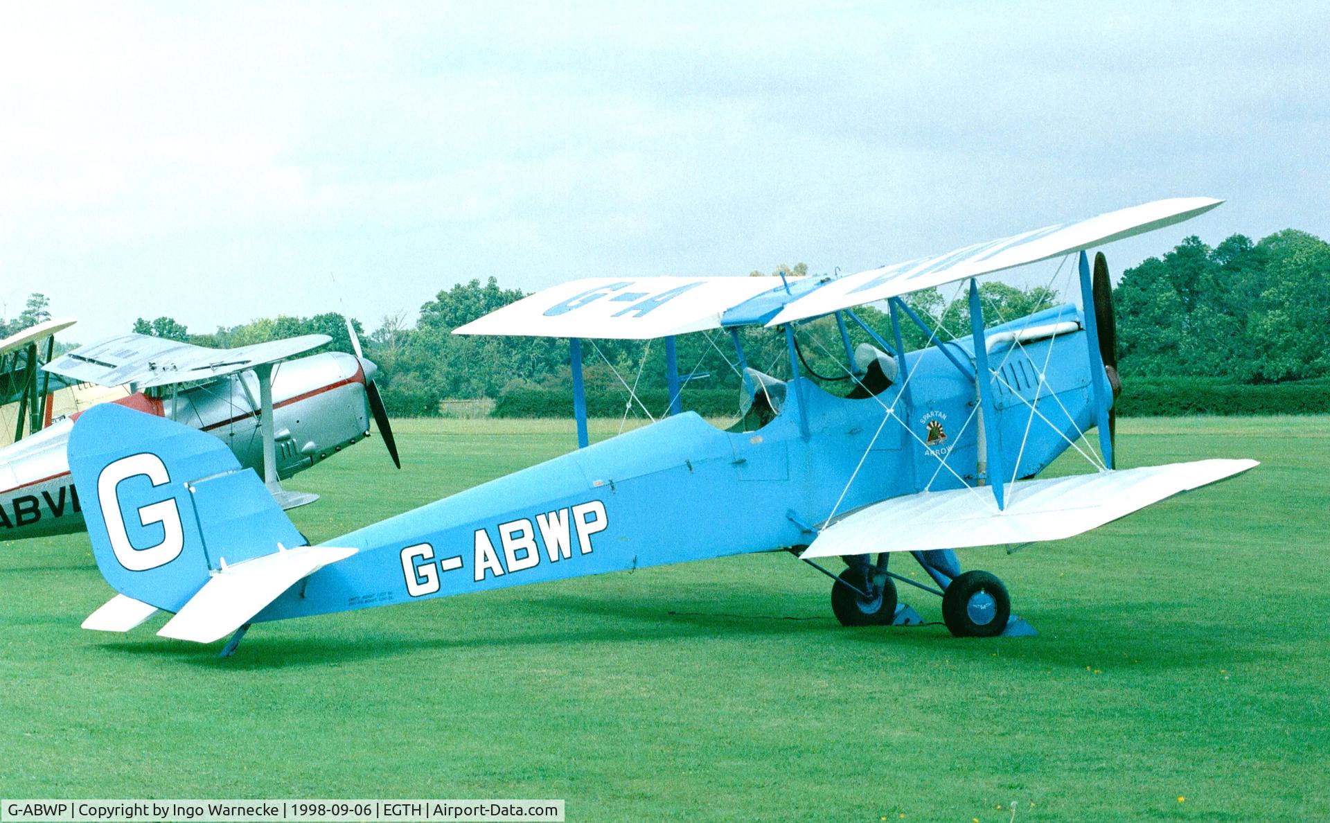 G-ABWP, 1932 Spartan Arrow C/N 78, Spartan Arrow at the 1998 Shuttleworth Pageant