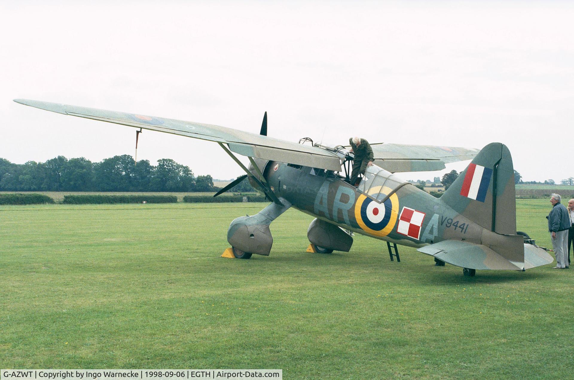 G-AZWT, 1938 Westland Lysander IIIA C/N Y1536, Westland Lysander IIIA of the Shuttleworth Collection at the 1998 Shuttleworth Pageant