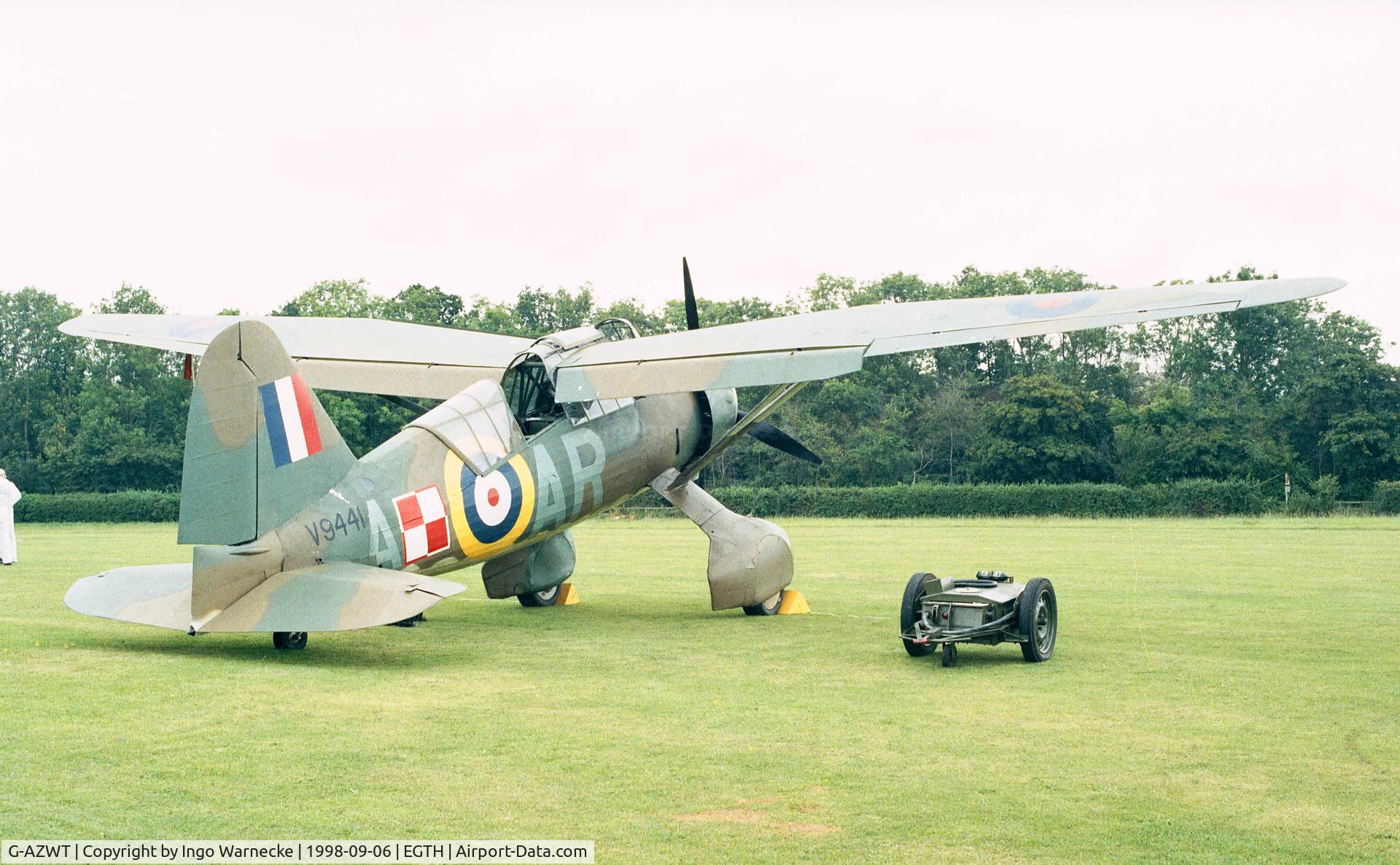 G-AZWT, 1938 Westland Lysander IIIA C/N Y1536, Westland Lysander IIIA of the Shuttleworth Collection at the 1998 Shuttleworth Pageant