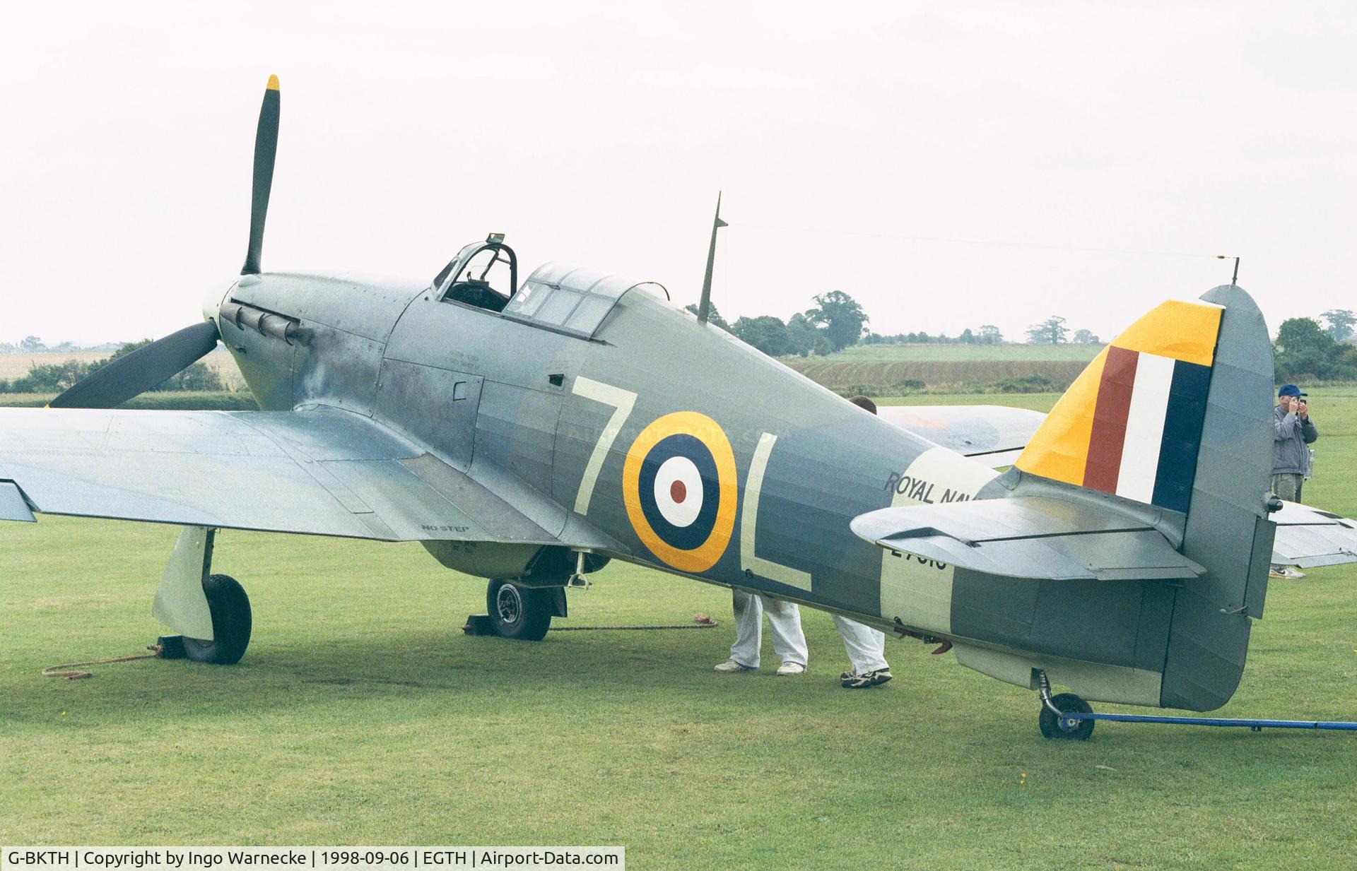 G-BKTH, 1939 Hawker (CCF) Sea Hurricane Mk1B C/N CCF/41H/4013, Hawker Sea Hurricane IB of the Shuttleworth Collection at the 1998 Shuttleworth Pageant