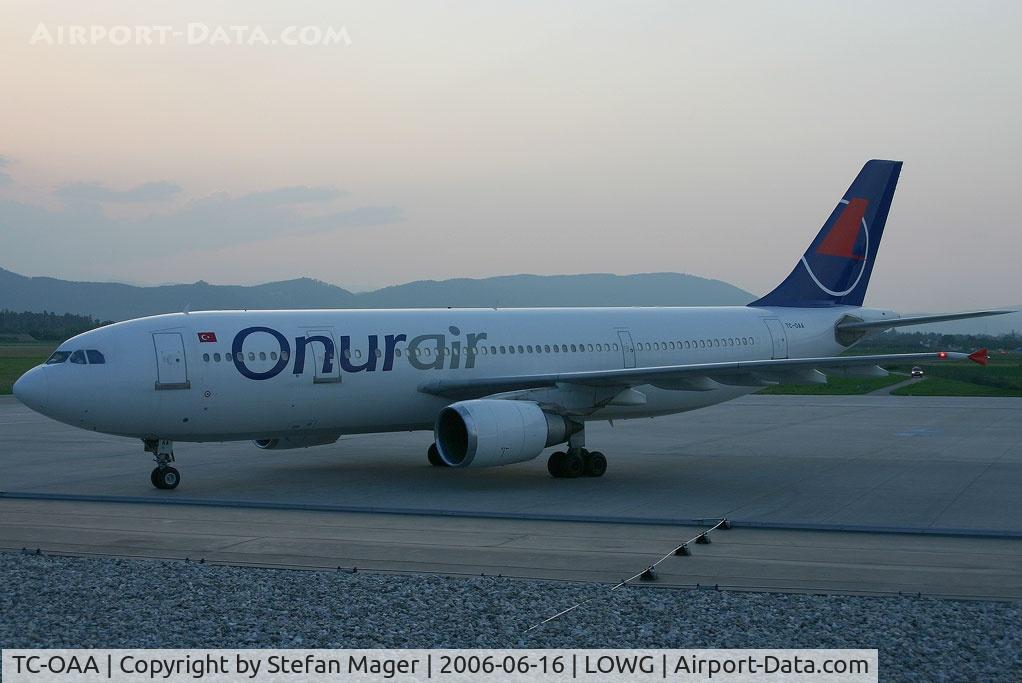 TC-OAA, 1994 Airbus A300B4-605R C/N 744, Ounur Air Airbus A300-605R