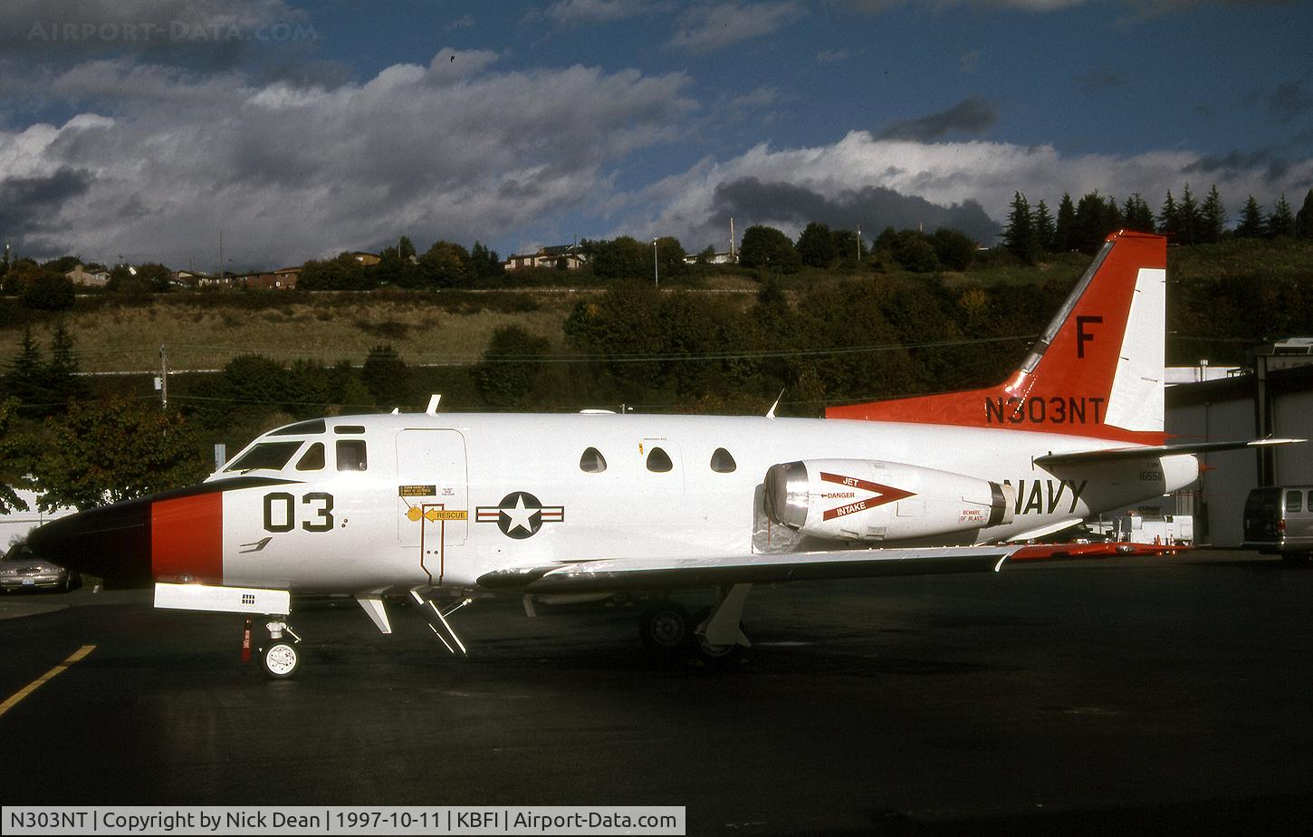N303NT, 1965 North American NA-265-40 Sabreliner C/N 282-29, KBFI