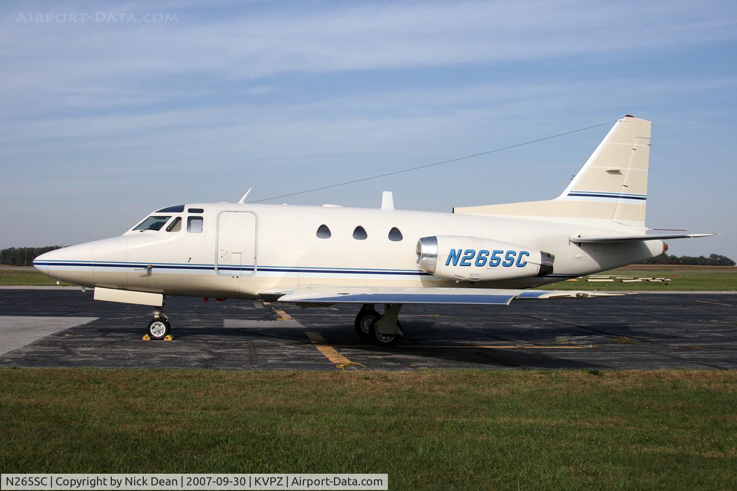 N265SC, 1973 North American NA-265-40 Sabreliner C/N 282-117, KVPZ