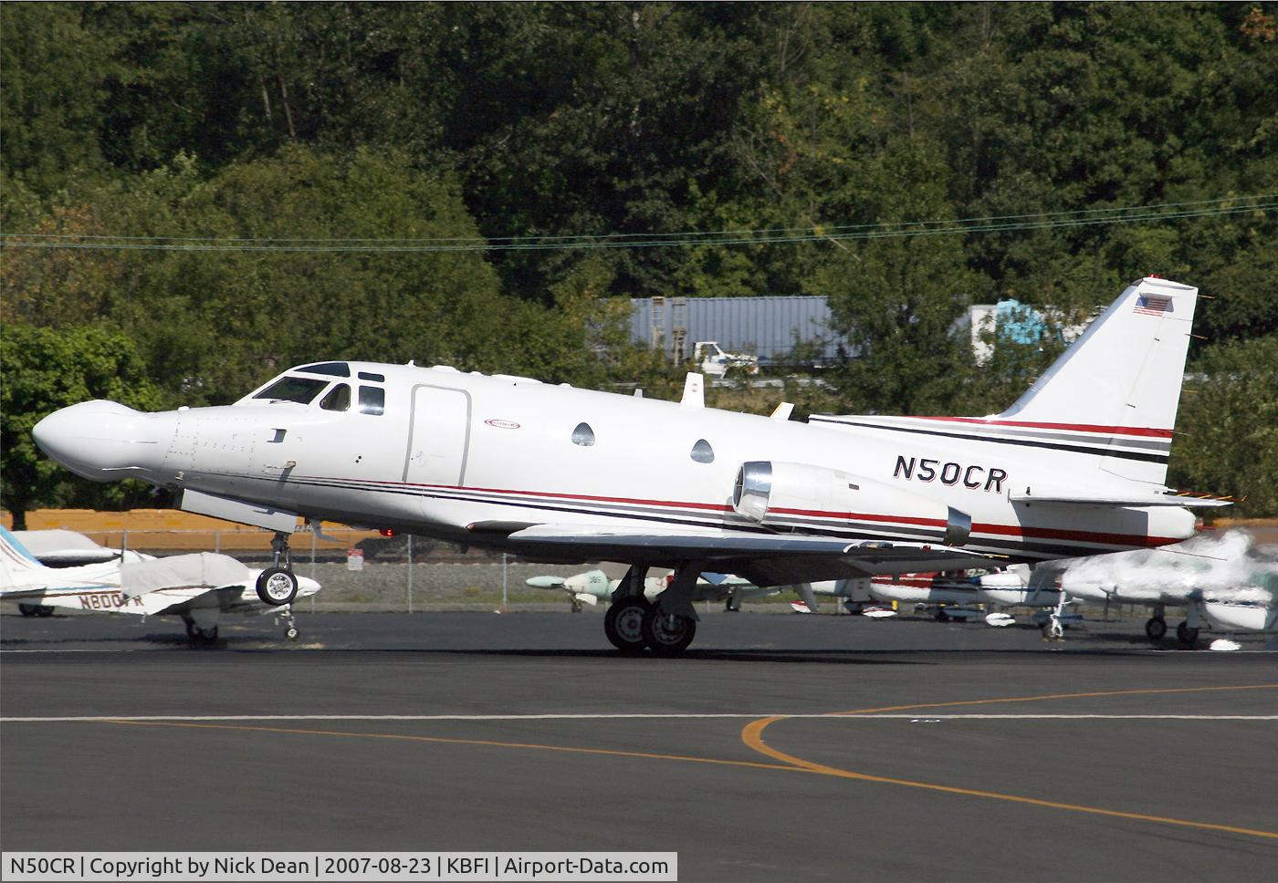 N50CR, 1964 North American NA-265-50 Saberliner C/N 287-1, KBFI