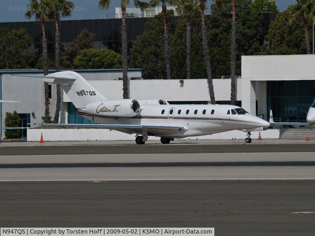 N947QS, 1998 Cessna 750 Citation X C/N 750-0047, N947QS taxiing