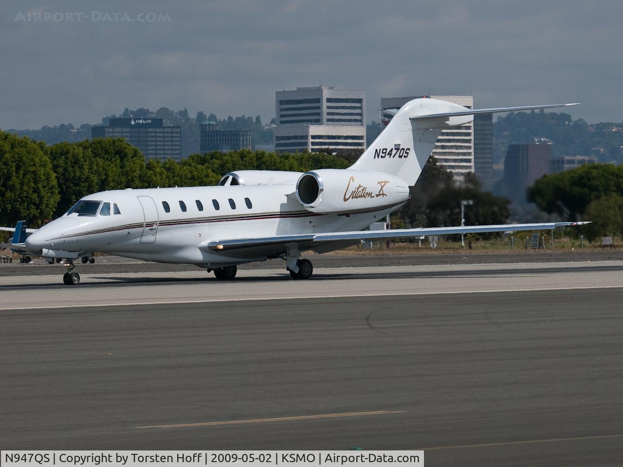 N947QS, 1998 Cessna 750 Citation X C/N 750-0047, N947QS departing from RWY 21