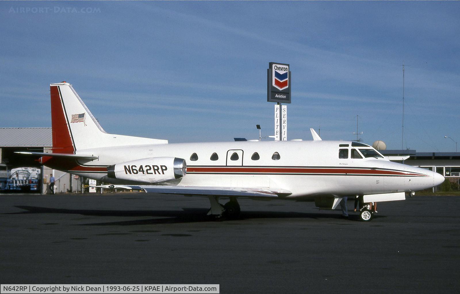 N642RP, 1969 North American NA-265-60 Sabreliner C/N 306-46, KPAE