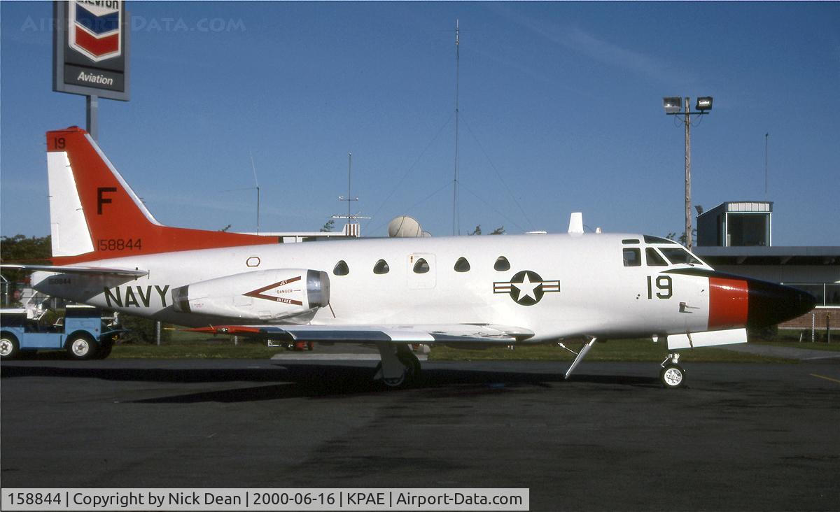 158844, North American Rockwell CT-39G Sabreliner C/N 306-55, KPAE