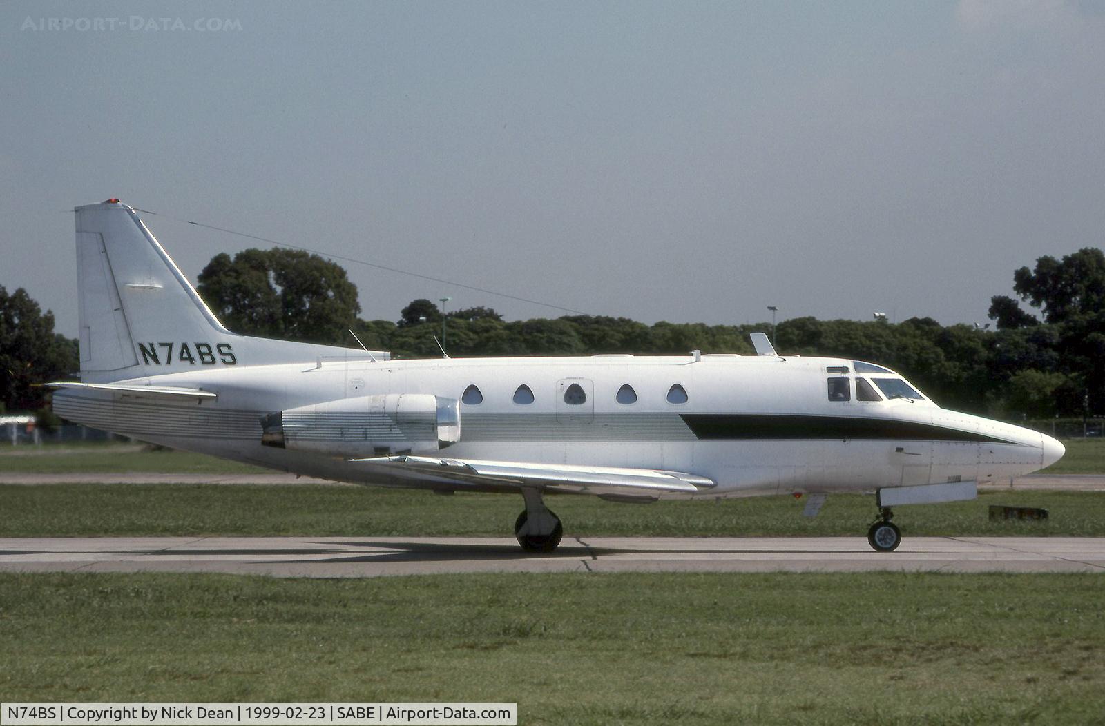N74BS, 1973 North American NA-265-60 Sabreliner C/N 306-64, SABE