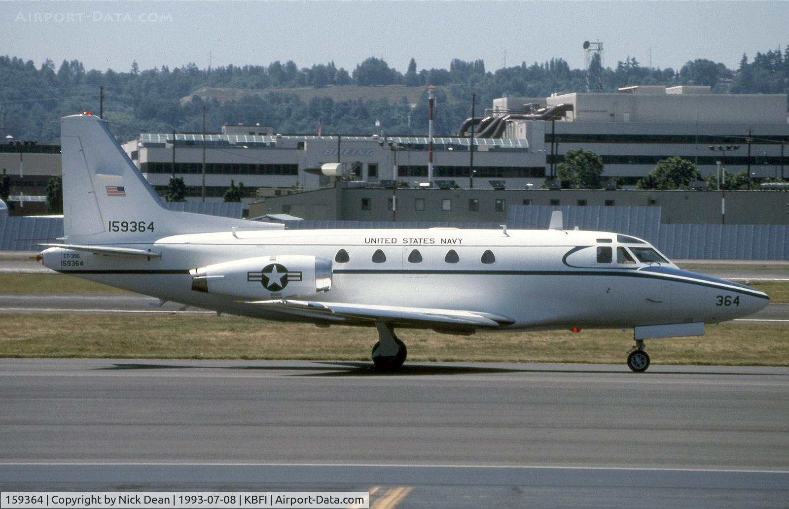 159364, 1974 North American NA-265 CT-39G Sabreliner C/N 306-69, KBFI