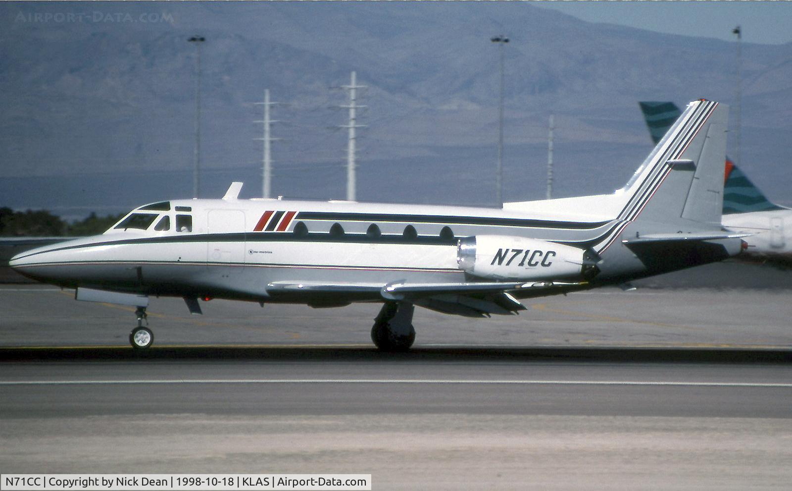N71CC, 1973 North American NA-265-60 Sabreliner C/N 306-71, KLAS