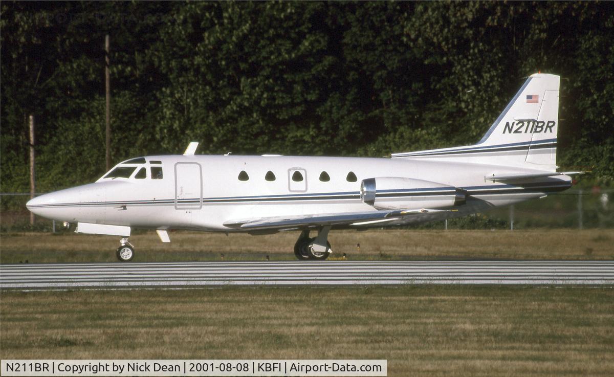 N211BR, 1971 North American NA-265-60 Sabreliner C/N 306-85, KBFI