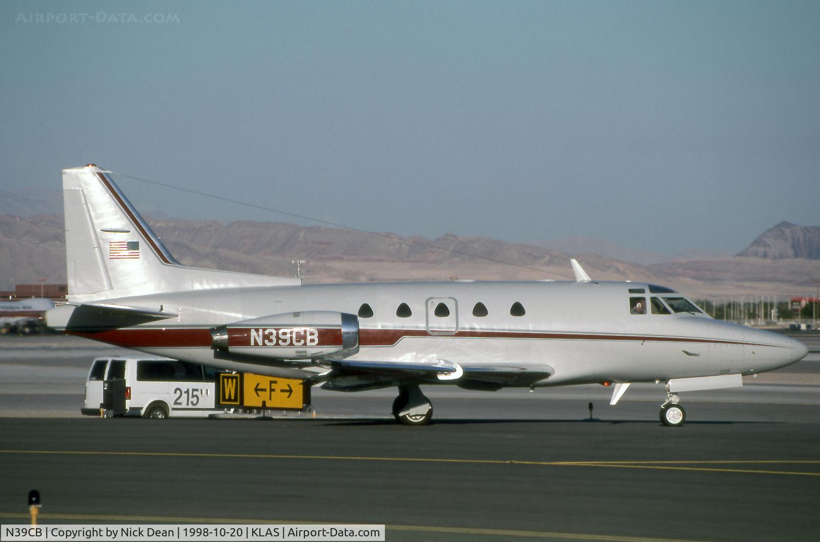 N39CB, 1976 Rockwell International NA-265-60 Sabreliner 60 C/N 306-116, KLAS