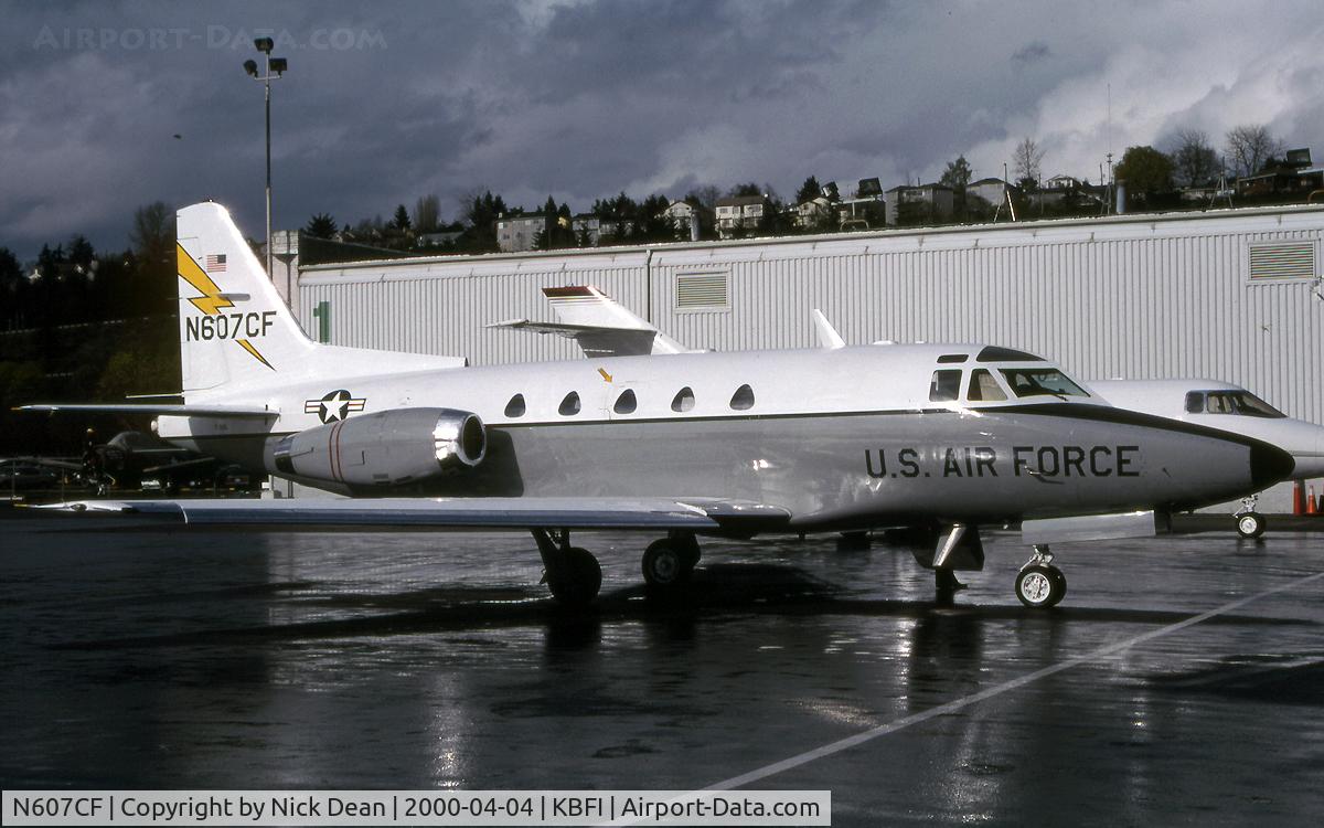 N607CF, 1976 North American NA-265-60 Sabreliner C/N 306-118, KBFI