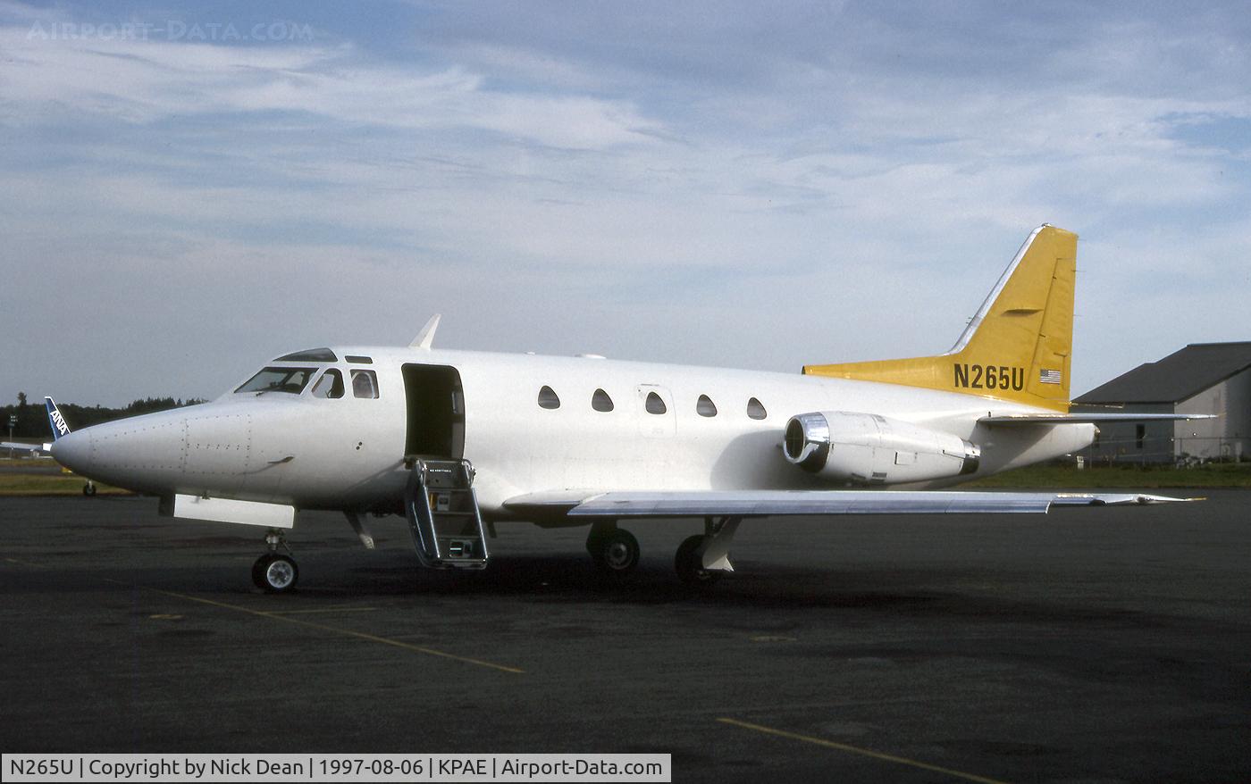 N265U, 1977 Rockwell International NA-265-60 Sabreliner 60 C/N 306-132, KPAE