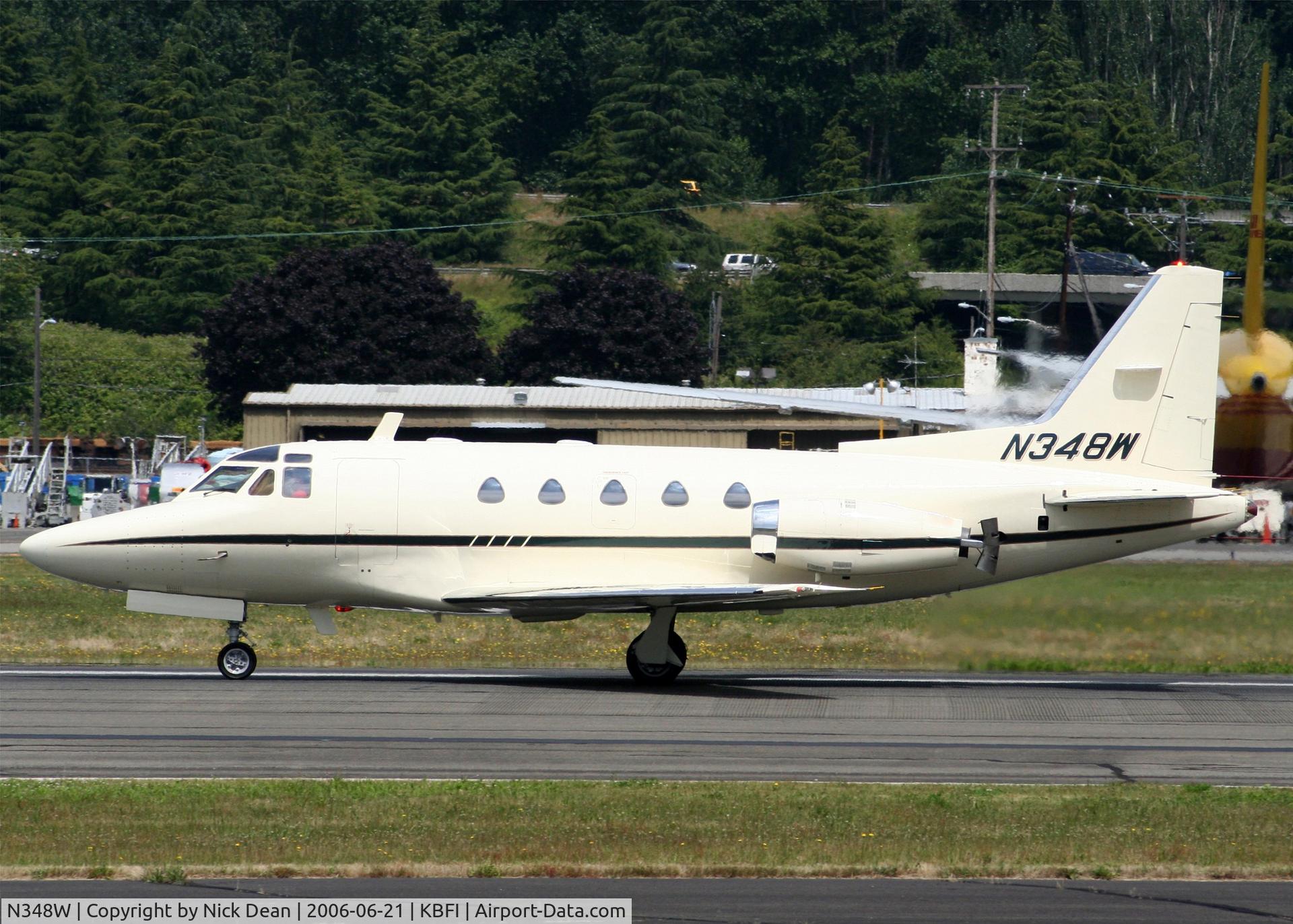 N348W, 1976 North American NA-265-60 Sabreliner C/N 306-94, KBFI