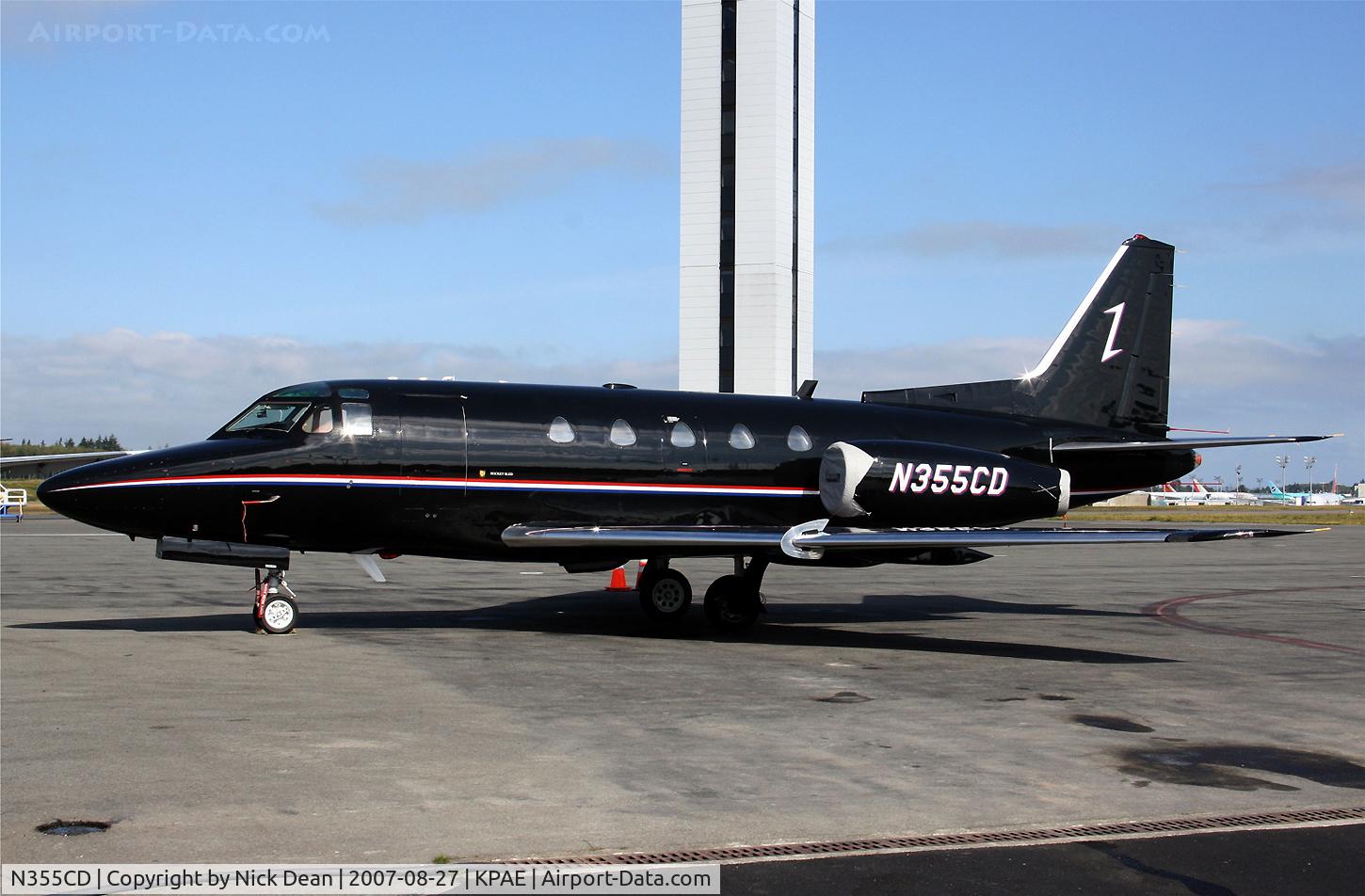 N355CD, 1981 Rockwell International NA-265-65 Sabreliner 65 C/N 465-57, KPAE