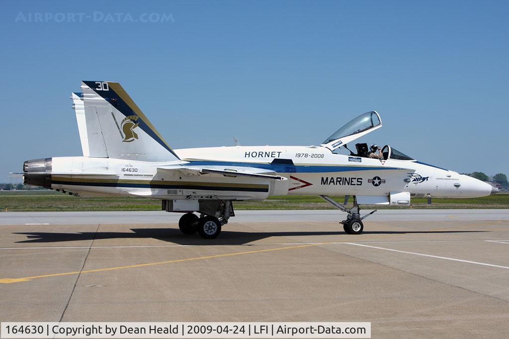 164630, 1991 McDonnell Douglas F/A-18C Hornet C/N 1047/C259, USMC McDonnell Douglas F/A-18C Hornet Demo aircraft 164630 from VFA-106 