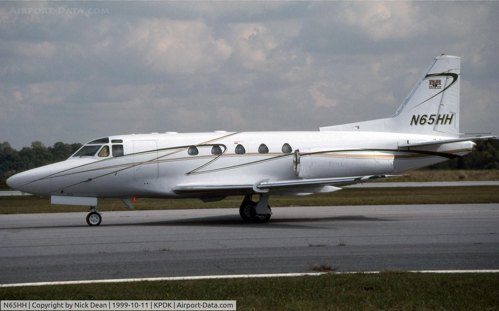 N65HH, 1981 Rockwell International NA-265-65 Sabreliner 65 C/N 465-1, KPDK