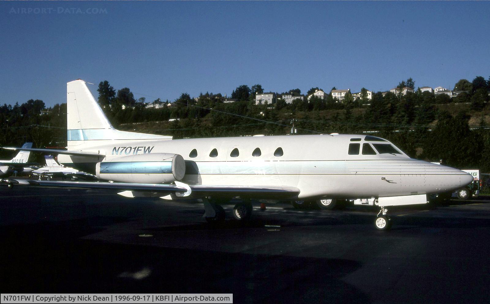 N701FW, 1980 Rockwell International NA-265-65 Sabreliner 65 C/N 465-21, KBFI