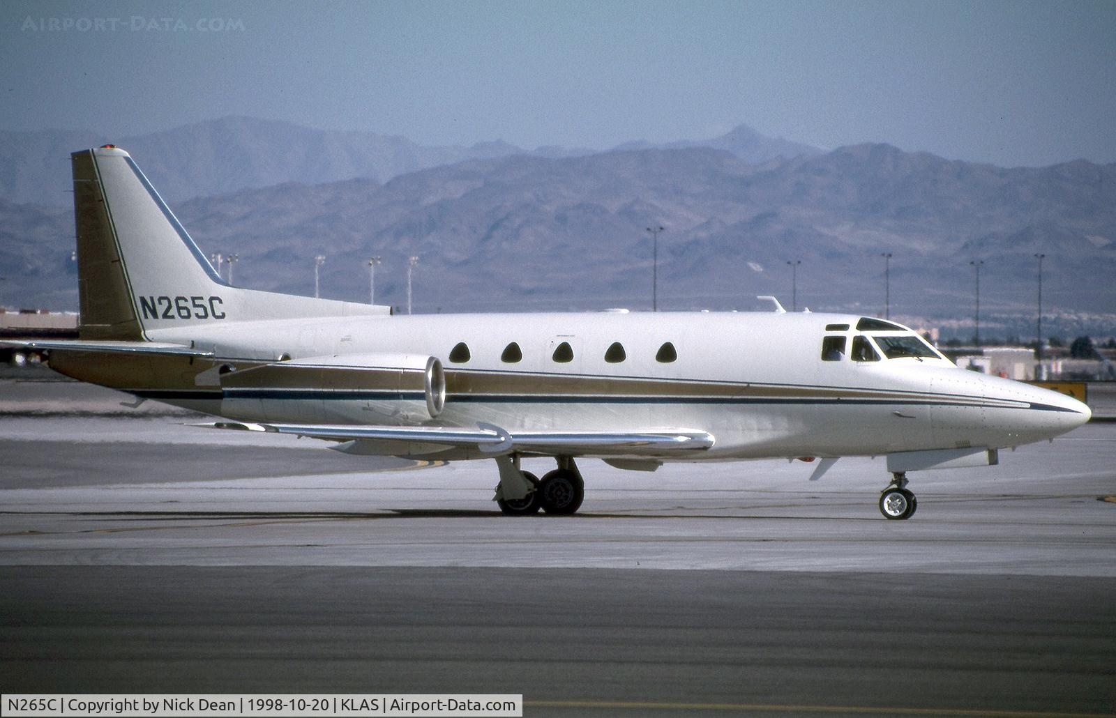 N265C, 1980 Rockwell International NA-265-65 Sabreliner 65 C/N 465-33, KLAS