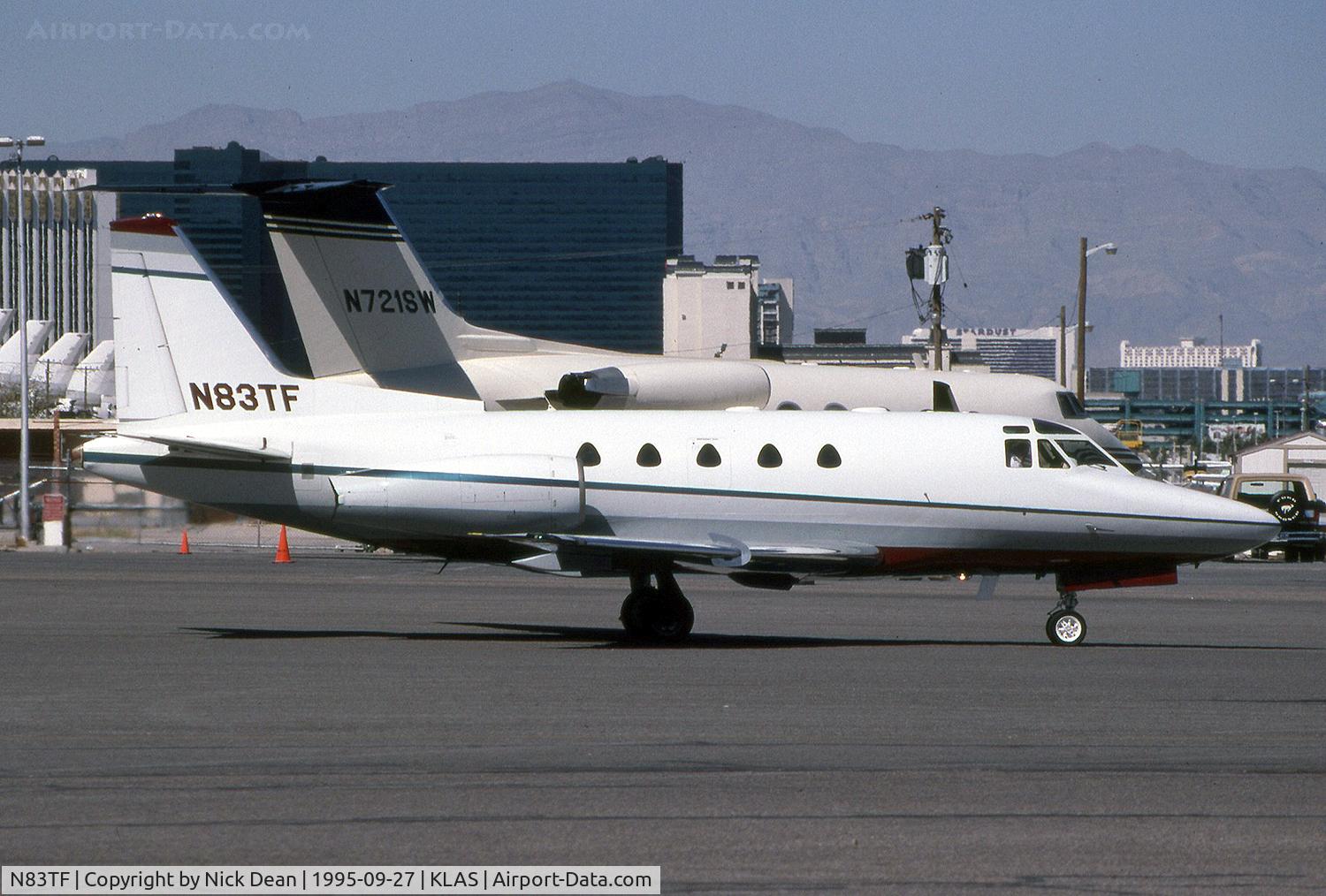 N83TF, 1980 North American Sabre 65 C/N 465-43, KLAS