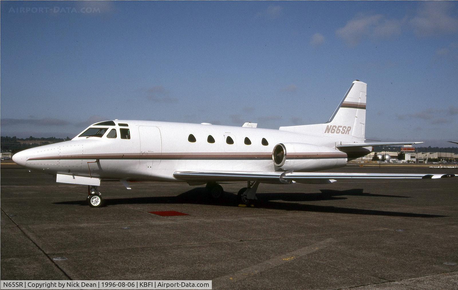 N65SR, 1981 Rockwell International NA-265-65 Sabreliner 65 C/N 465-54, KBFI