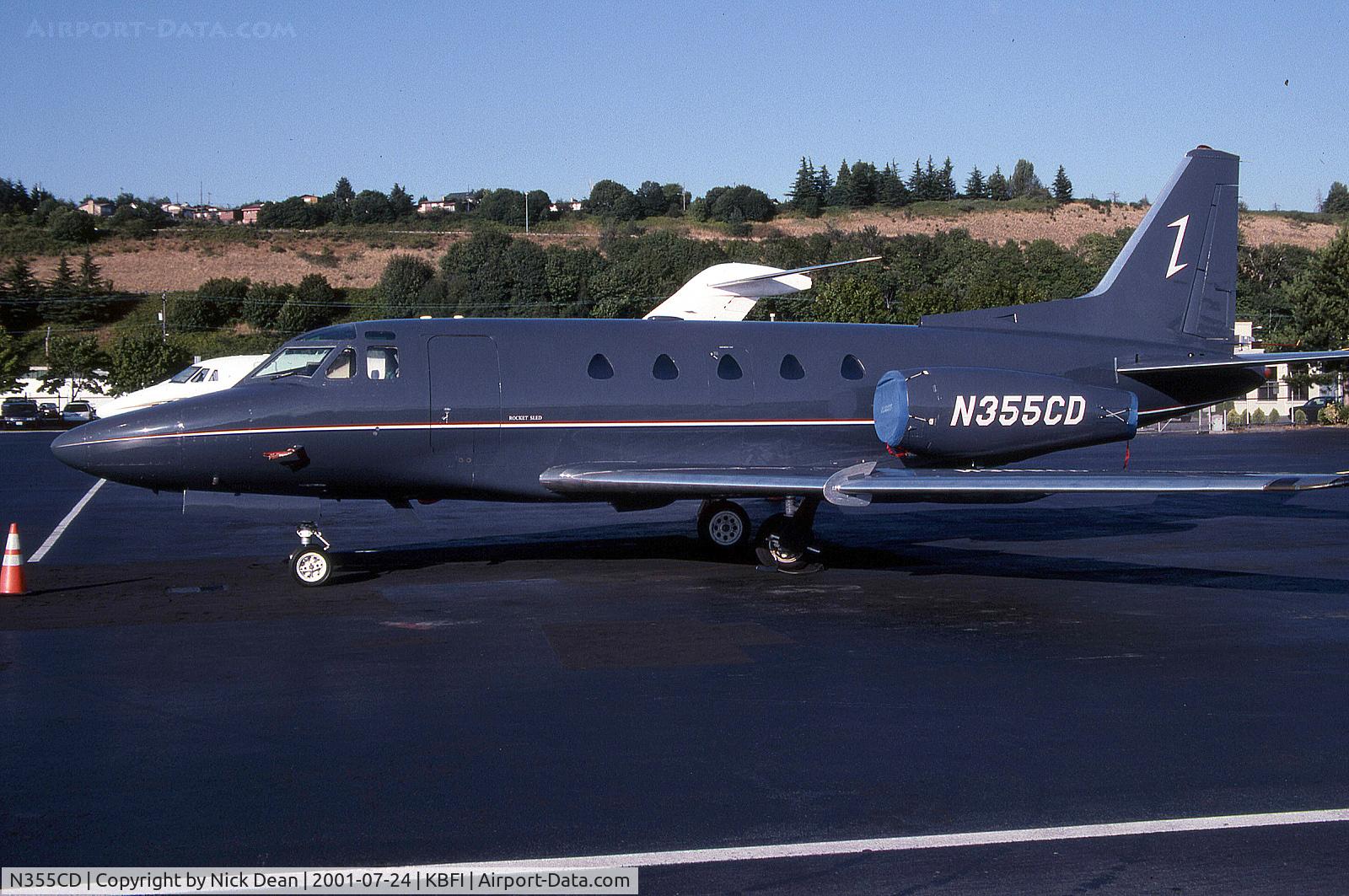 N355CD, 1981 Rockwell International NA-265-65 Sabreliner 65 C/N 465-57, KBFI