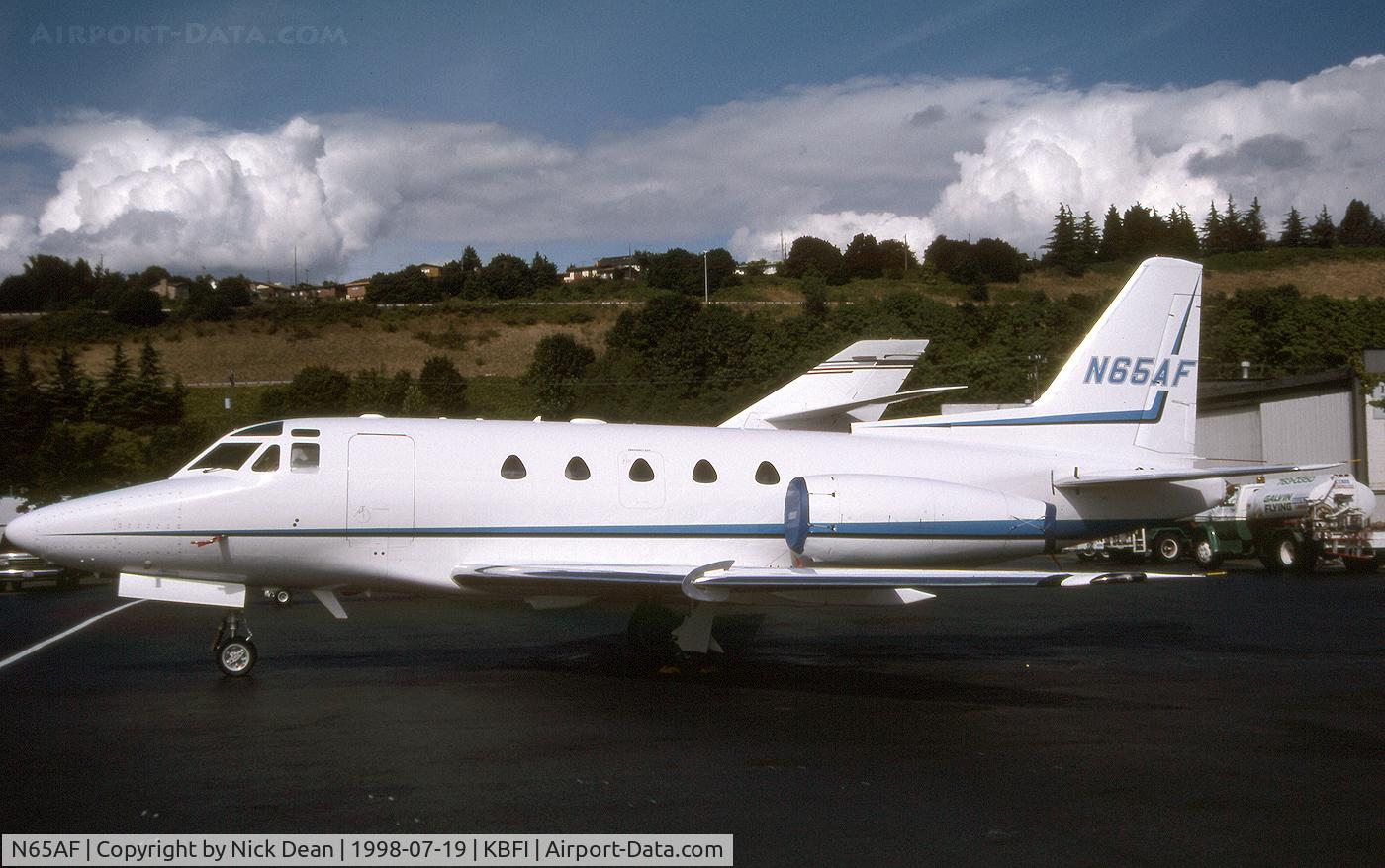 N65AF, 1981 North American Sabre 65 C/N 465-62, KBFI