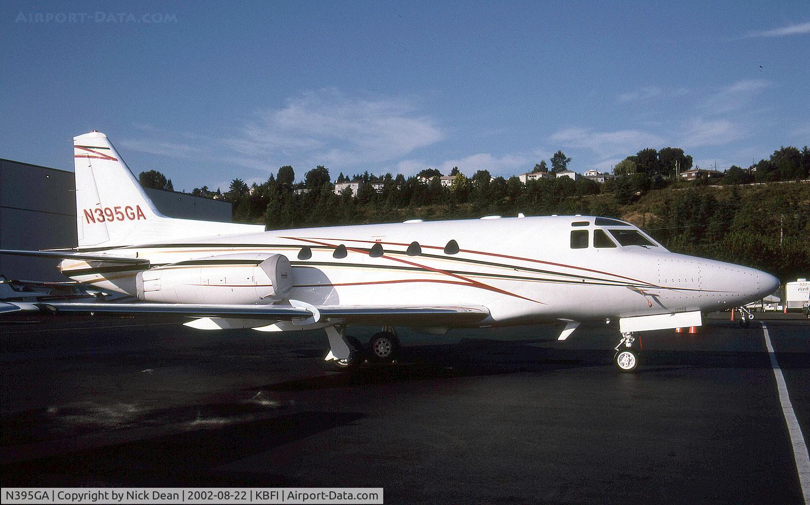 N395GA, 1981 Rockwell International NA-265-65 Sabreliner 65 C/N 465-65, KBFI