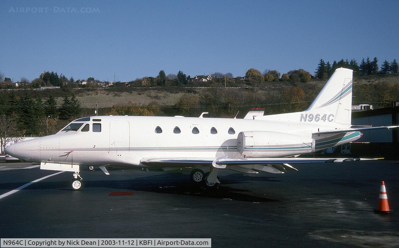 N964C, 1981 Rockwell International NA-265-65 Sabreliner 65 C/N 465-66, KBFI