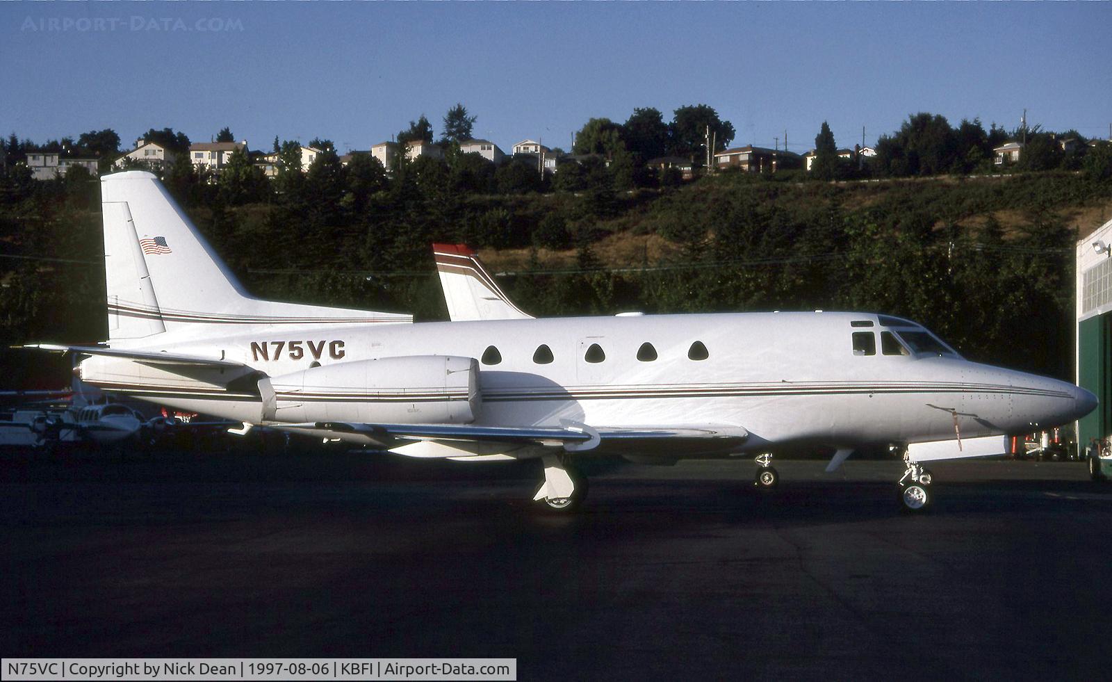N75VC, 1981 Rockwell International NA-265-65 Sabreliner 65 C/N 465-71, KBFI