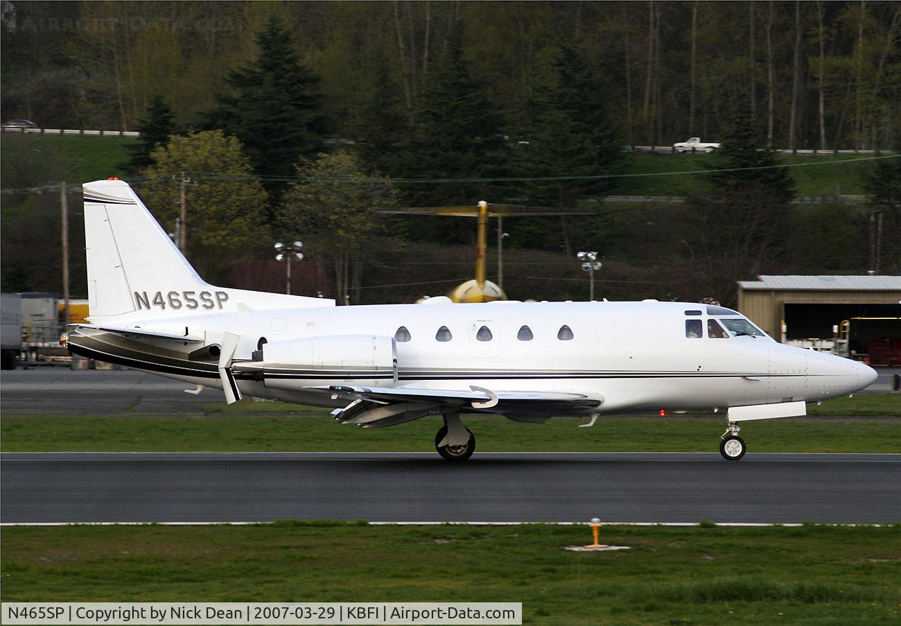 N465SP, 1981 Rockwell International NA-265-65 Sabreliner 65 C/N 465-72, KBFI