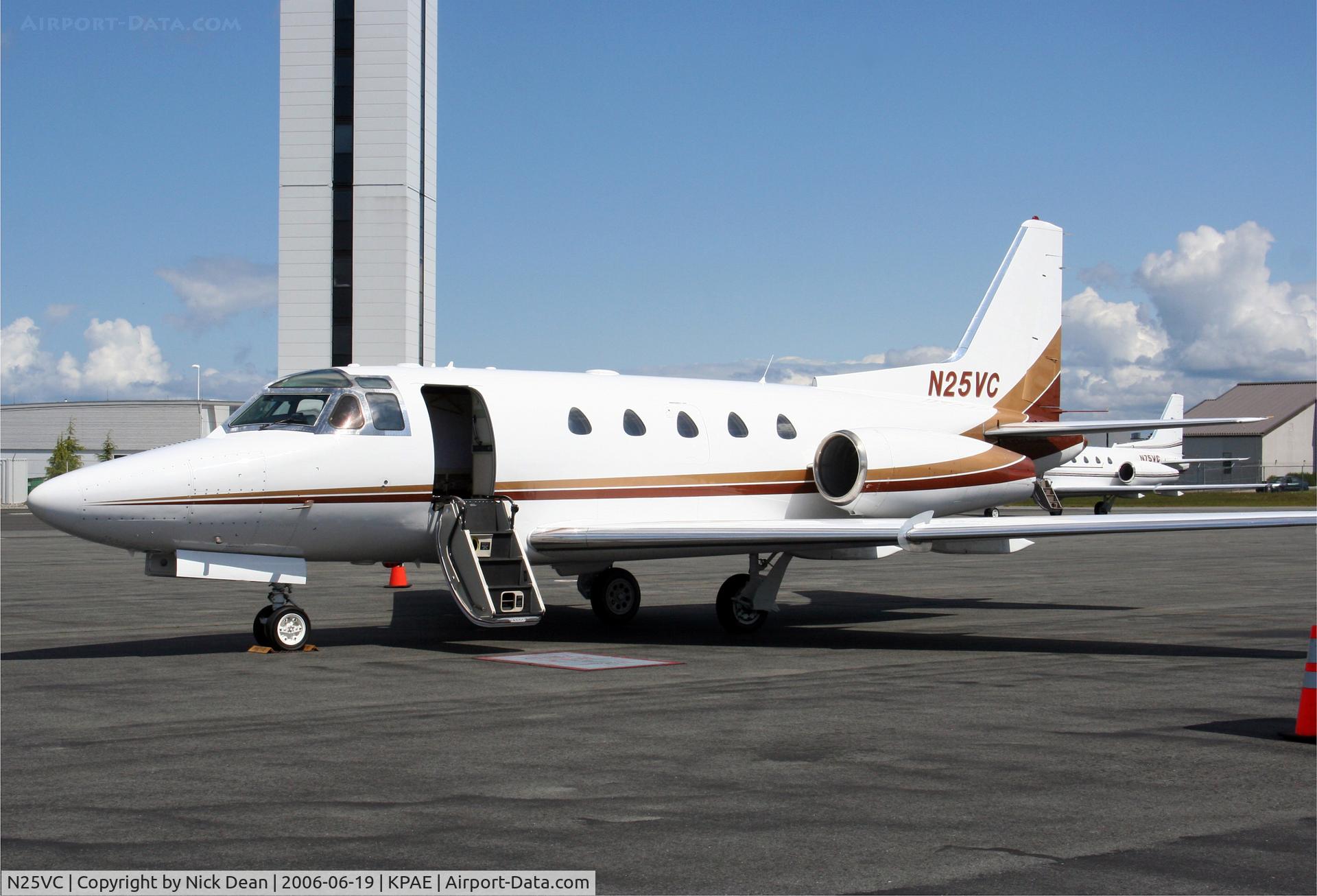 N25VC, 1980 Rockwell International NA-265-65 Sabreliner 65 C/N 465-15, KPAE