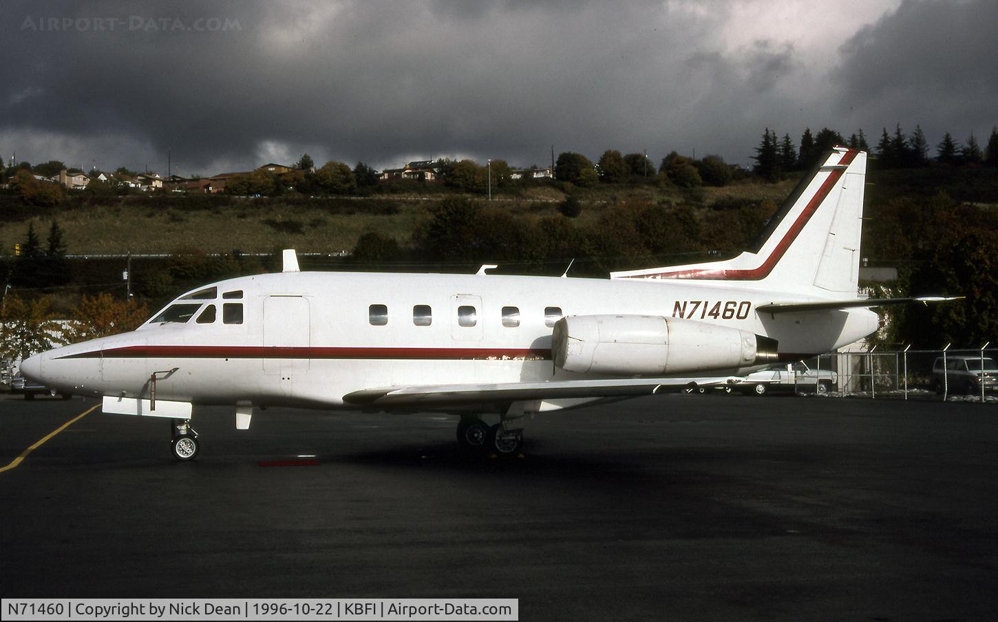 N71460, Rockwell International NA-265-80 Sabreliner C/N 380-5, KBFI