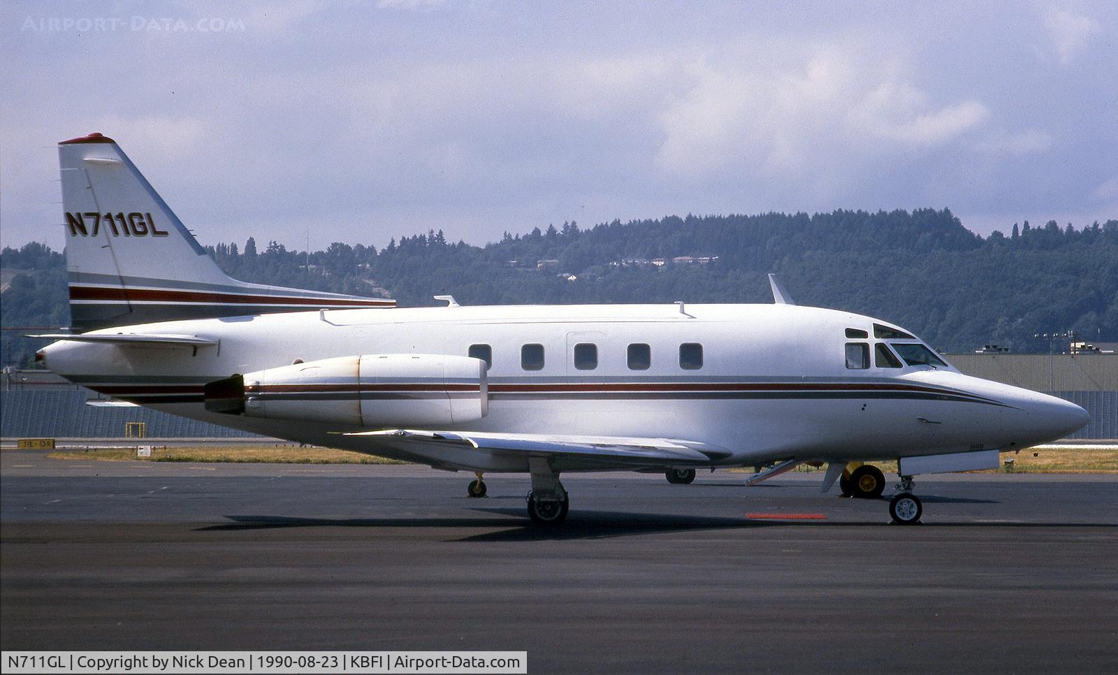 N711GL, 1974 North American Sabre 75-80A C/N 380-06, KBFI