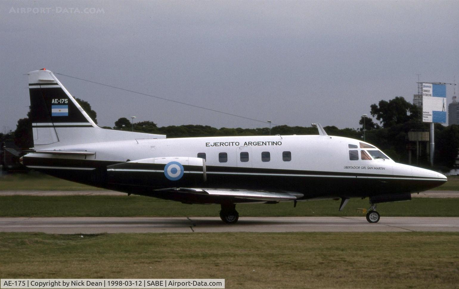AE-175, 1974 North American Sabre 75A C/N 380-13, SABE