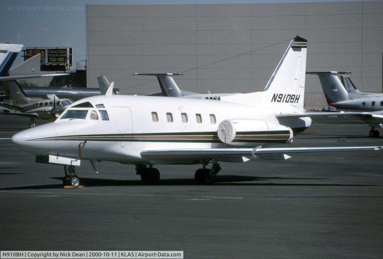 N910BH, 1977 North American Sabre 75A C/N 380-54, KLAS