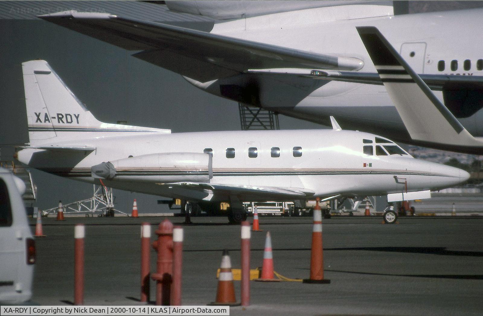 XA-RDY, 1978 North American Sabre 75A C/N 380-60, KLAS