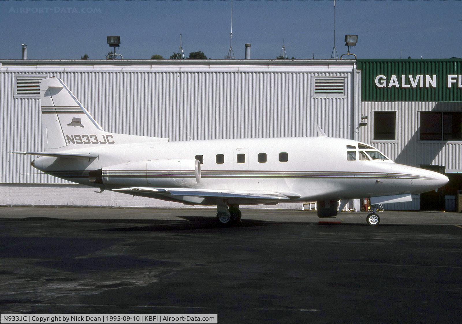 N933JC, 1979 Rockwell International NA-265-80 Sabreliner C/N 380-072, KBFI