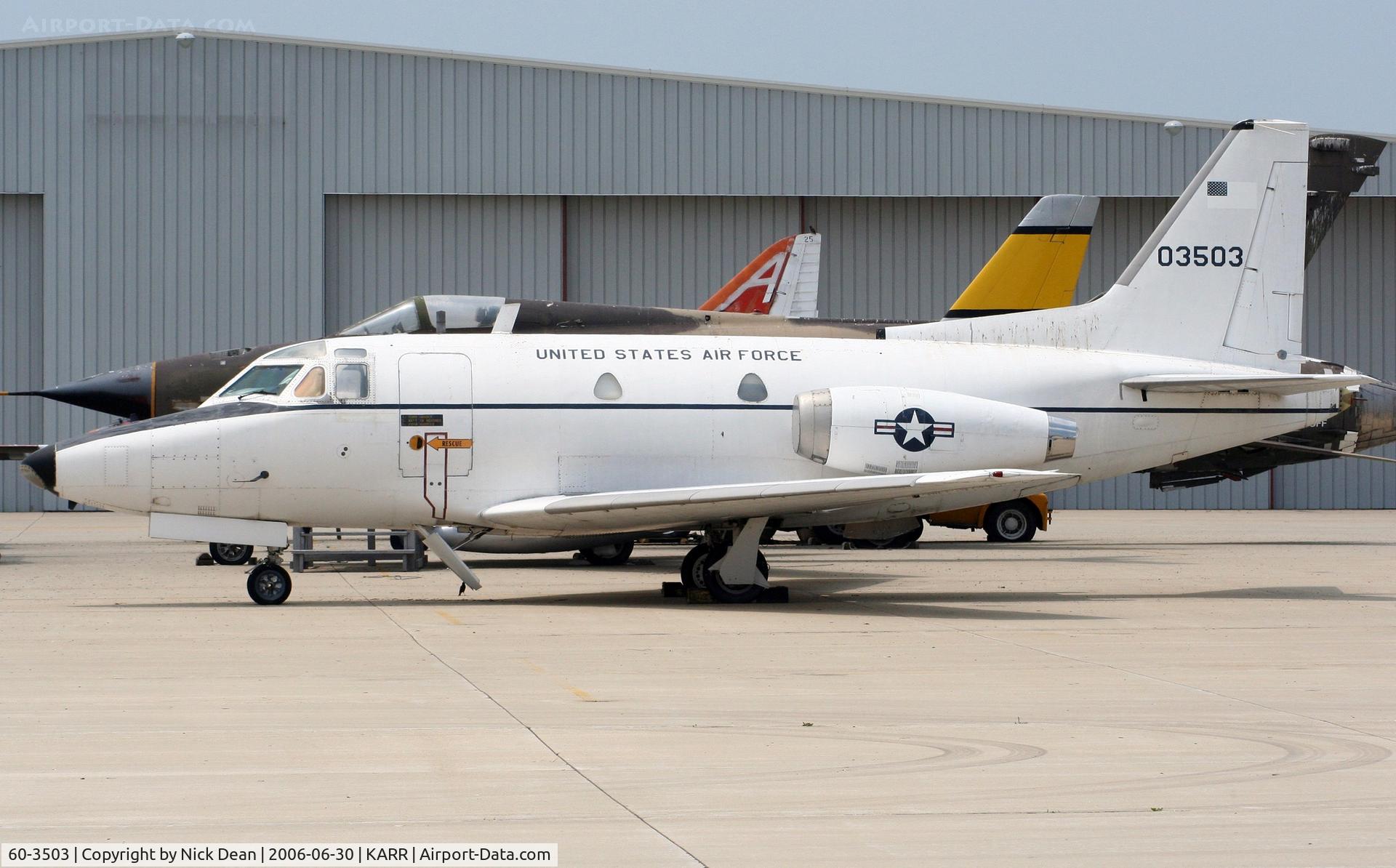 60-3503, 1960 North American GCT-39A Sabreliner C/N 265-31, KARR