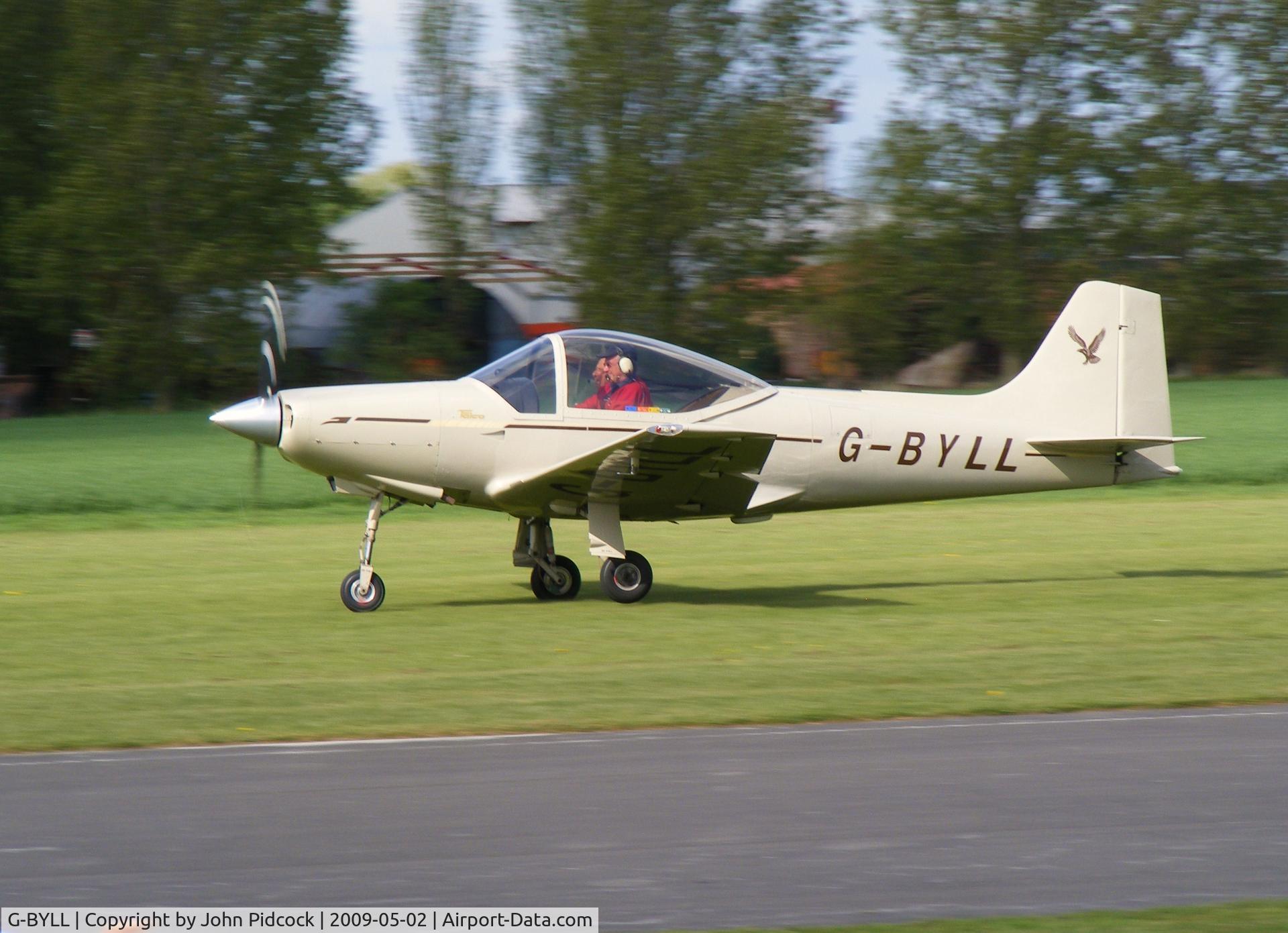 G-BYLL, 1988 Sequoia F8L Falco C/N PFA 100-10843, Breighton airfield