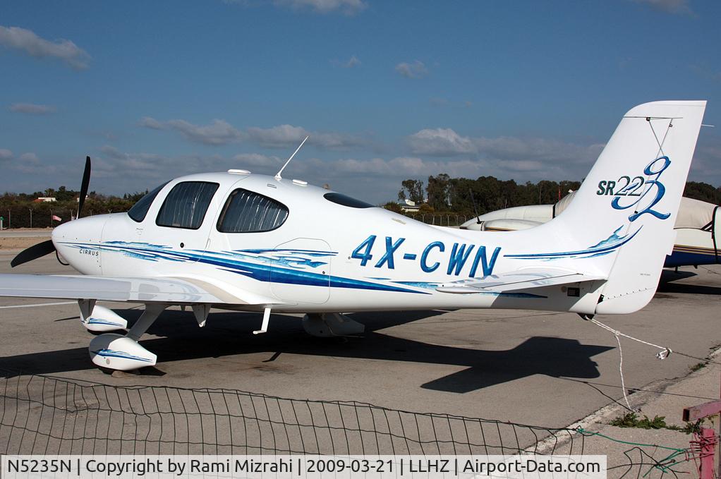 N5235N, 2005 Cirrus SR22 C/N 1678, An Israeli couple were killed after inclement weather forced their flight of two airplanes to divert to an alternate airport.  The couple were flying on a Cirrus SR22 (reg. 4X-CWN) as part of a two airplane flight from Kos Island International Airport (LG
