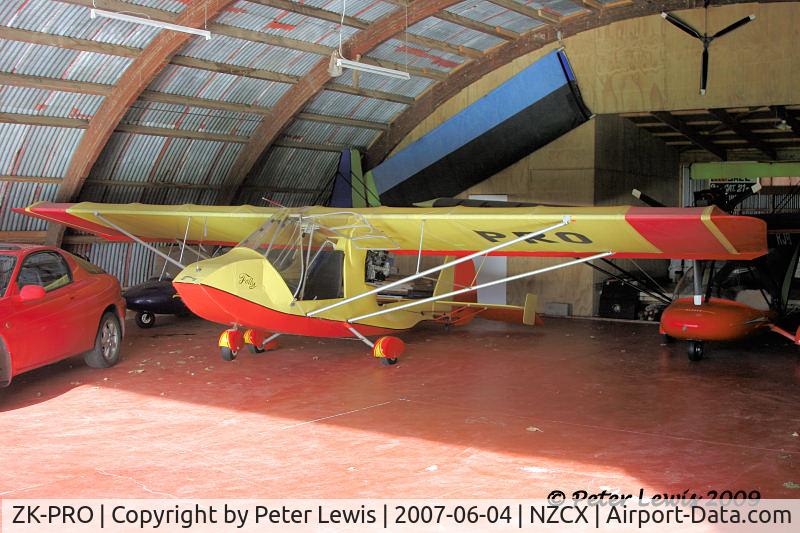 ZK-PRO, 1987 Quad City Challenger II C/N CH2-0187-0104, T H Steel, Coromandel
