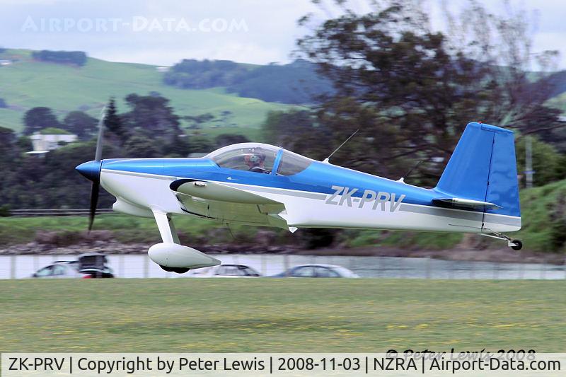 ZK-PRV, 2008 Vans RV-6 C/N 25658, K B Paulsen, Ardmore