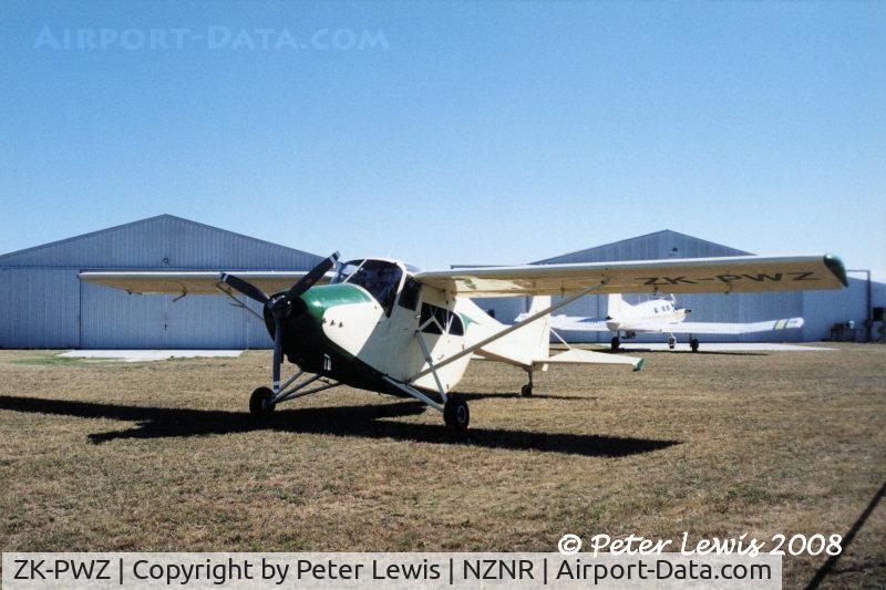 ZK-PWZ, 1960 Edgar Percival EP-9 Prospector C/N 42, Kairanga Aviation Ltd., Palmerston North