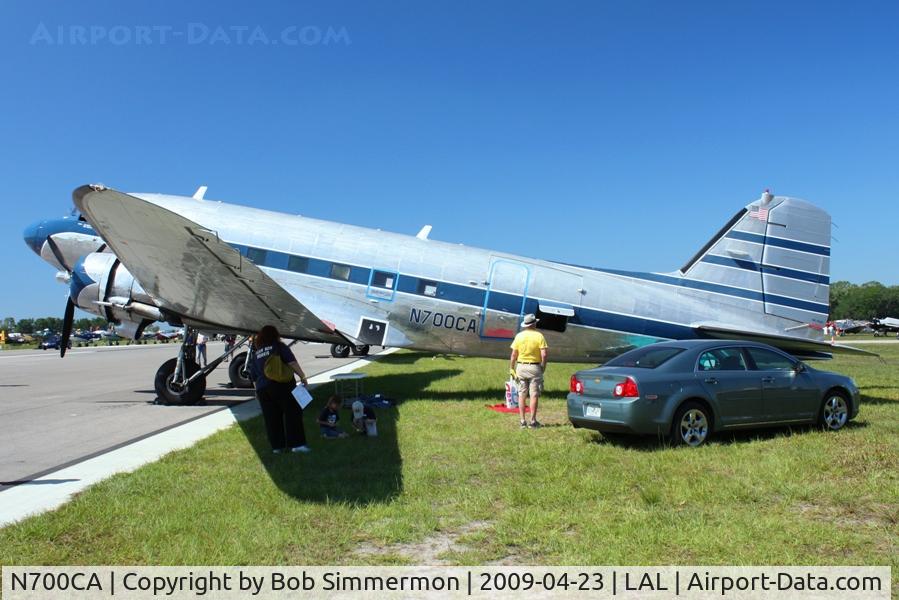 N700CA, 1943 Douglas DC-3C (C-47A-10-DK) C/N 12438, Sun N Fun 2009 - Lakeland, Florida